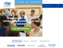 Tablet Screenshot of crewrichmond.org
